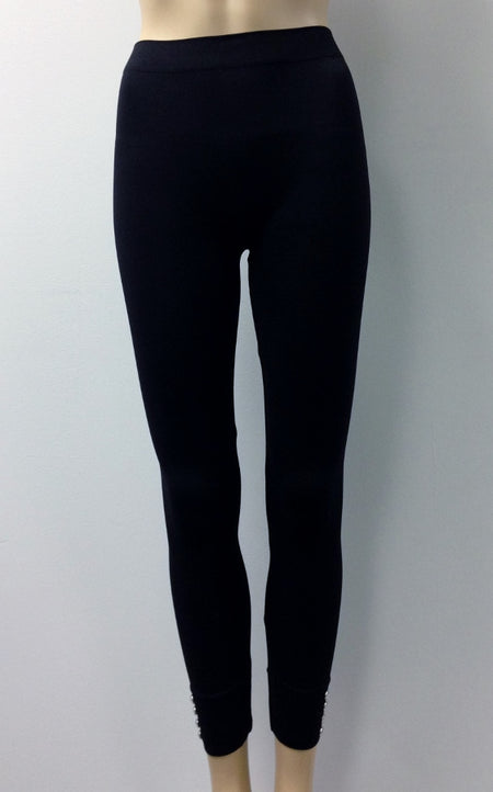 3 crystal flower legging