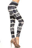 sueded bailey tye dye ankle weave legging