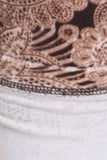 velvet footless legging