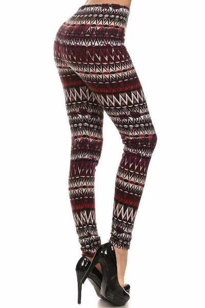 velvet footless legging