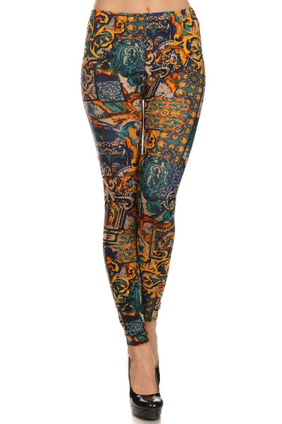 velvet footless legging