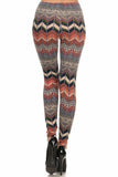 velvet footless legging