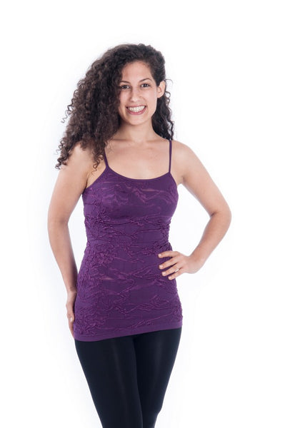 krinkle satin cami