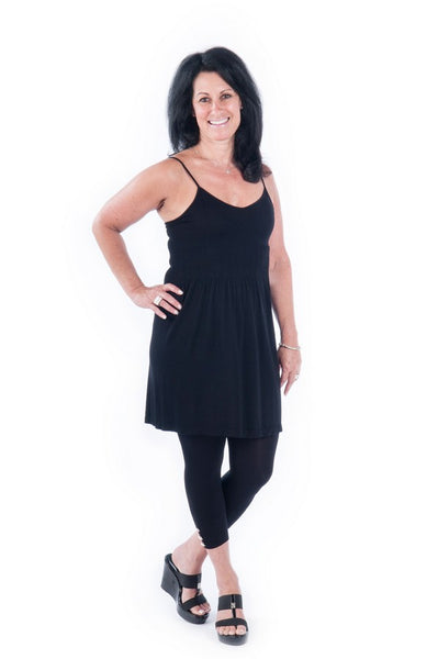 spaghetti strap tunic