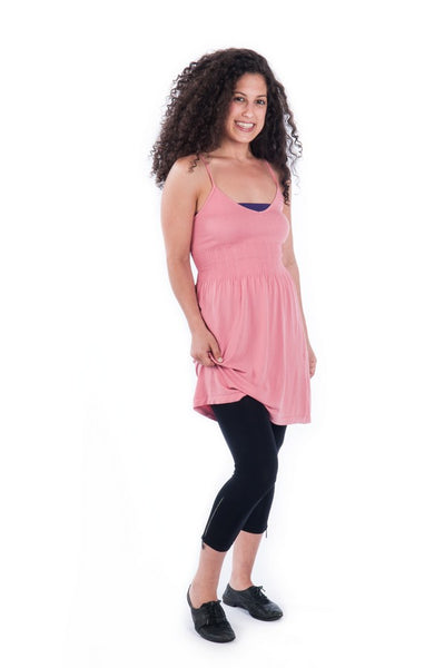 spaghetti strap tunic