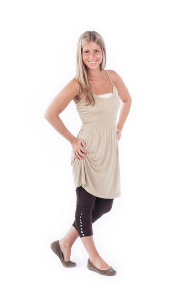 spaghetti strap tunic