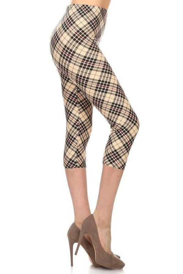 sueded london twist capri legging