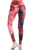 sueded high waist cora tye dye legging