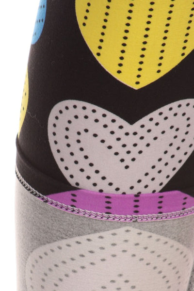 sueded candie hearts legging