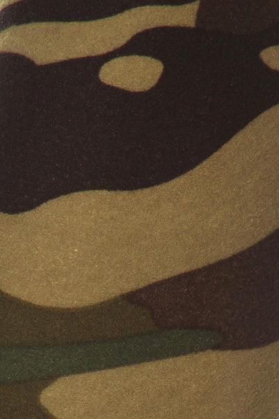 sueded camo skulls legging