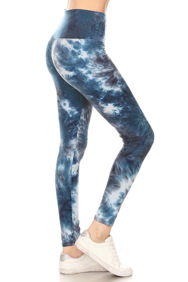 sueded high waist cobalt surprise legging