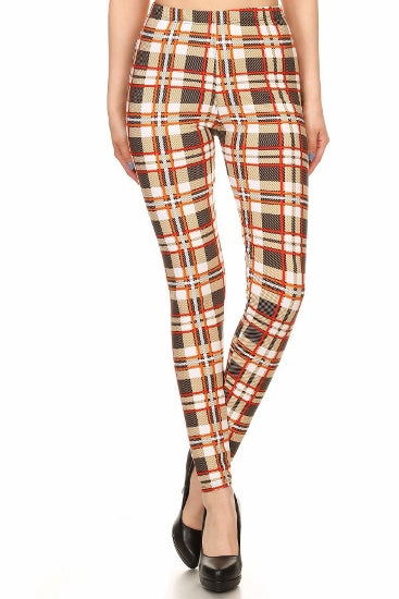 sueded solid legging