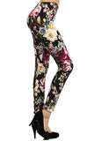 sueded pink bouguet legging