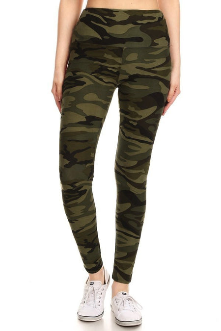sueded solid legging