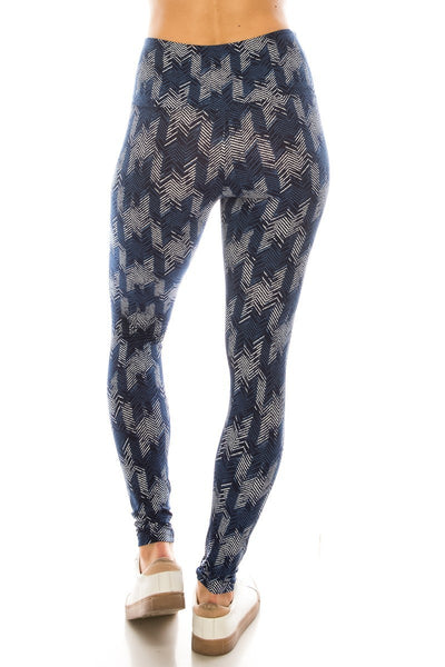 sueded high waist ivy harringbone legging