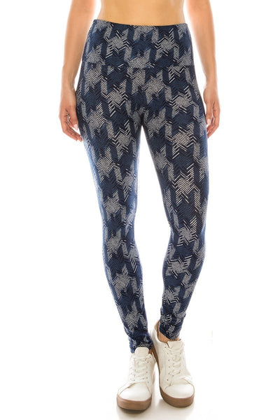 sueded high waist ivy harringbone legging