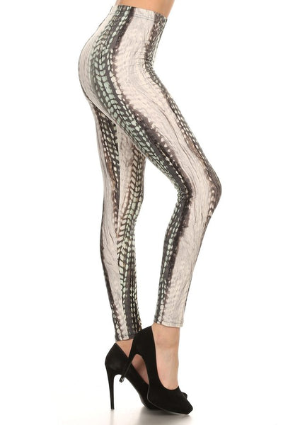 sueded pistachio legging