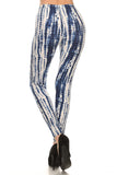 sueded blue ice legging
