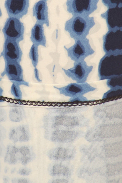 sueded blue ice legging