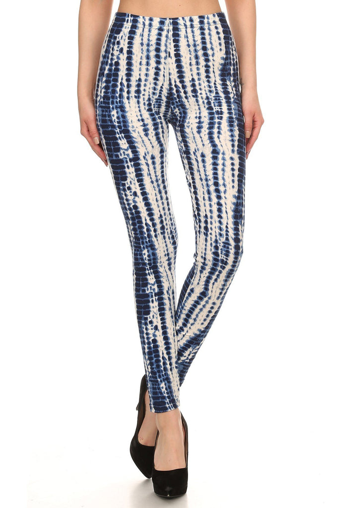 sueded blue ice legging