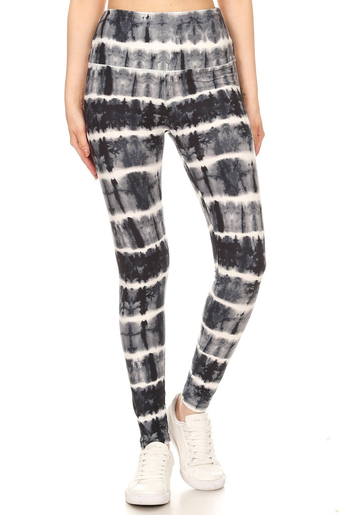 sueded high waist baileys tye dye legging