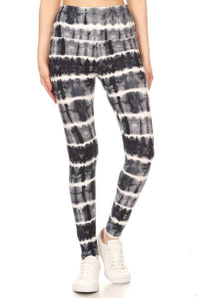 sueded high waist baileys tye dye legging