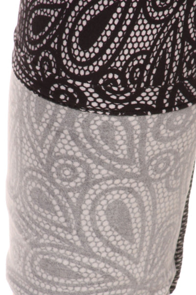 sueded flutter legging