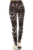 sueded high waist super star legging