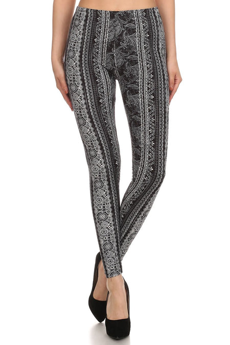 sueded solid legging