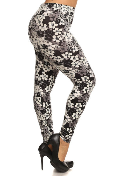 sueded grey passion legging plus