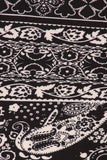 sueded paisley patch legging