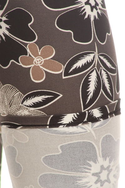 sueded elsa blossom legging plus