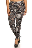 sueded elsa blossom legging plus