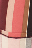sueded rustic strips legging