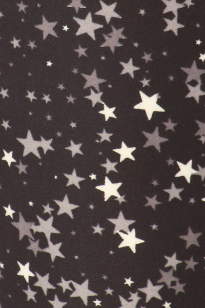 sueded high waist star-lette legging