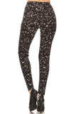 sueded star-lette legging