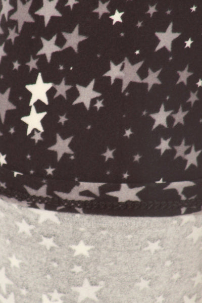 sueded star-lette legging