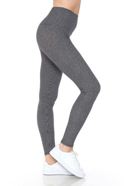 sueded high waist fine herringbone legging