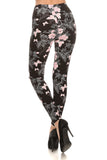 sueded butterfly parade legging