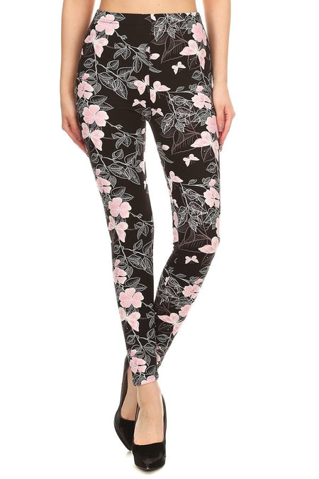 sueded solid legging