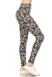 sueded high waist belle baroque legging