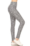 sueded high waist carol's cable legging