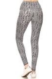 sueded high waist ebony's legging