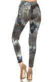 sueded deep sea tye dye legging