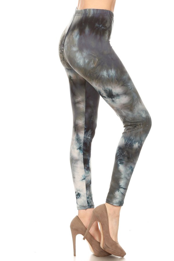 sueded deep sea tye dye legging
