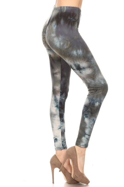 sueded deep sea tye dye legging