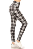 sueded high waist kayla - tartan legging