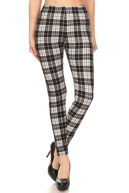 sueded solid legging