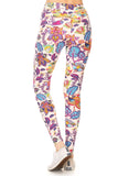 sueded high waist elle legging