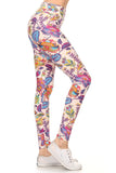 sueded high waist elle legging